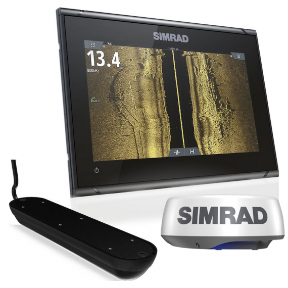 Simrad GO9 XSE mit Active Imaging 3-i-1-givare & HALO20+-radar in der Gruppe Technik & Boot / Echolot & Kartenplotter / Combo Echolot & Kartenplotter bei Sportfiskeprylar.se (000-15618-001)