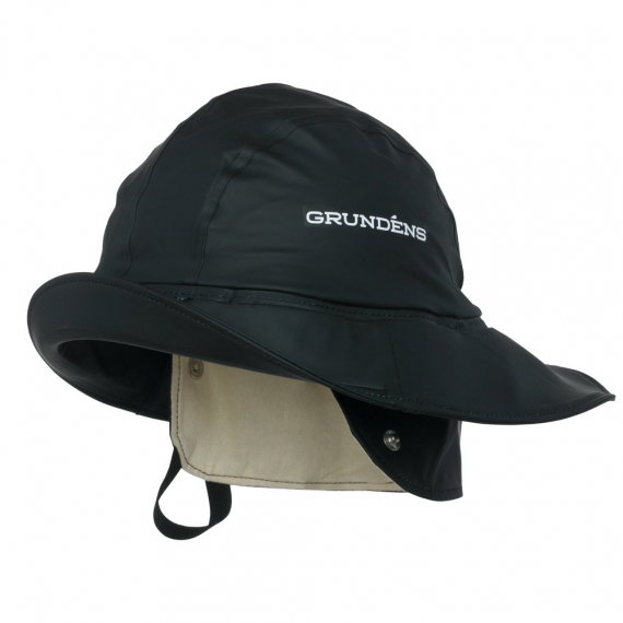 Grundéns Rain Hat Sandhamn 21 Black in der Gruppe Kleidung & Schuhe / Kappen & Kopfbedeckungen / Hüte bei Sportfiskeprylar.se (70021-001-0014r)