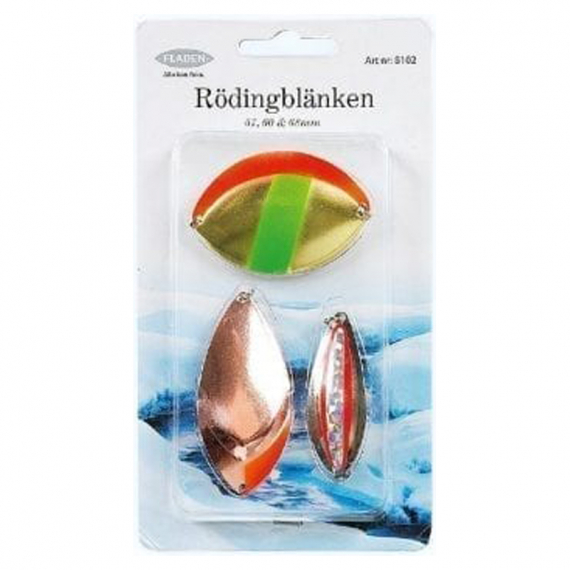 Fladen Charblänke 3-pack in der Gruppe Köder / Eisfischen Köder / Saibling Blinker bei Sportfiskeprylar.se (8102)