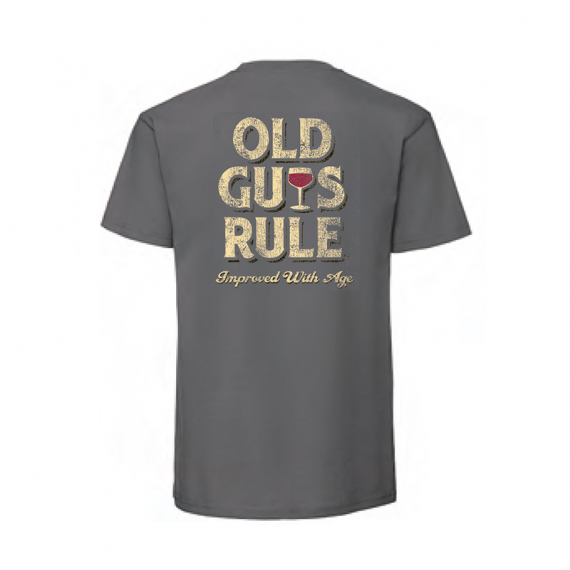 Old Guys Rule - Improved With Age Charcoal in der Gruppe Kleidung & Schuhe / Kleidung / T-shirts bei Sportfiskeprylar.se (OG760-CHr)