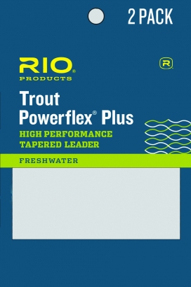 RIO PowerflexPlus Leader 12ft 2-pack in der Gruppe Haken & Zubehör / Vorfächer & Vorfachmaterial bei Sportfiskeprylar.se (RP54423r)