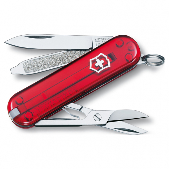 Victorinox Pocket Knife Classic SD Red in der Gruppe Werkzeuge & Zubehör / Multiwerkzeuge bei Sportfiskeprylar.se (0-6223)