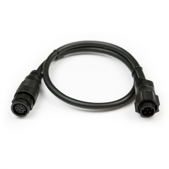 Lowrance 9 Pin BLACK to 7 pin BLUE Adapter: For Analog Temp. Transducers in der Gruppe Technik & Boot / Elektroinstallation bei Sportfiskeprylar.se (000-12571-001)