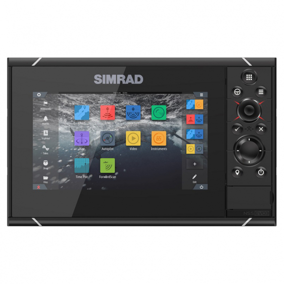 Simrad NSS7 EVO3 with world basemap in der Gruppe Technik & Boot / Echolot & Kartenplotter / Combo Echolot & Kartenplotter bei Sportfiskeprylar.se (000-13237-001)