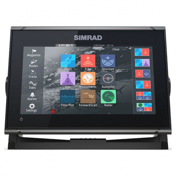 Simrad GO9, XSE ROW NO XDCR in der Gruppe Technik & Boot / Echolot & Kartenplotter / Combo Echolot & Kartenplotter bei Sportfiskeprylar.se (000-14444-001)