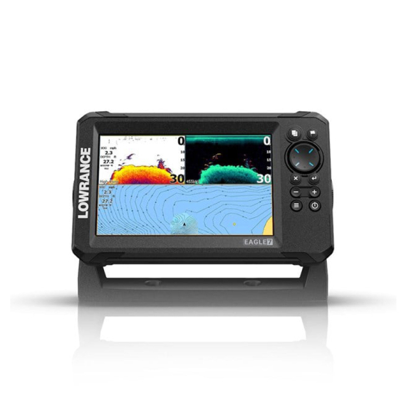 Lowrance Eagle 7 SplitShot ROW in der Gruppe Technik & Boot / Echolot & Kartenplotter / Combo Echolot & Kartenplotter bei Sportfiskeprylar.se (000-16115-001)