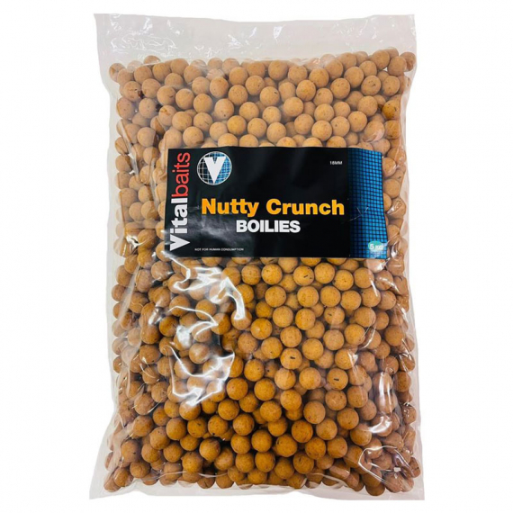 Vital Baits Boilies Nutty Crunch 5kg in der Gruppe Köder / Boilies, Baits & Groundbait / Boilies bei Sportfiskeprylar.se (02-0051r)