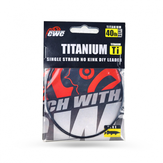 CWC Titanium No-Kink Leader Material in der Gruppe Haken & Zubehör / Vorfächer & Vorfachmaterial / Vorfachmaterial / Wire bei Sportfiskeprylar.se (03-CWDT120r)