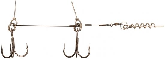 BFT Shallow Stinger Titanium - SMALL 1 in der Gruppe Haken & Zubehör / Stinger & Stinger Zubehör / Stingers bei Sportfiskeprylar.se (03-FHPTI2S)