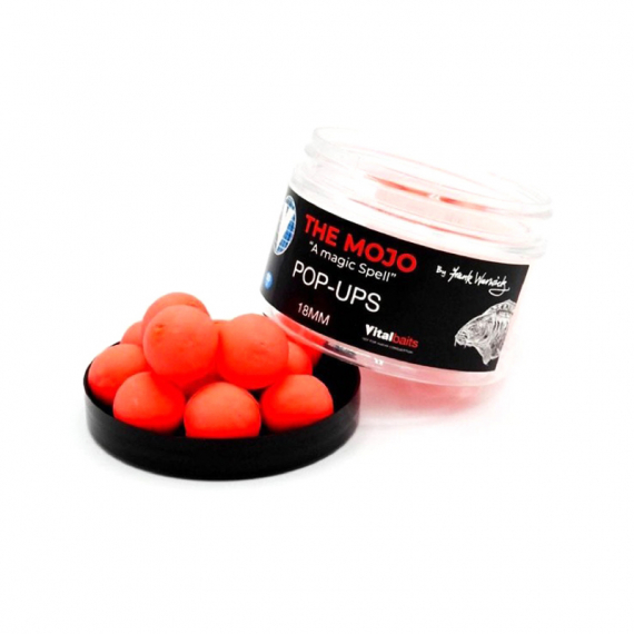 Vital Baits Pop-ups The Mojo Pink 50g in der Gruppe Köder / Boilies, Baits & Groundbait / Popups & Wafters bei Sportfiskeprylar.se (04-0044r)