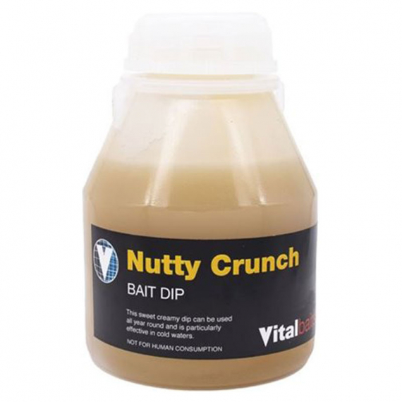 Vital Baits Dip Nutty Crunch 250ml in der Gruppe Köder / Boilies, Baits & Groundbait / Liquids & Additives bei Sportfiskeprylar.se (05-0012)
