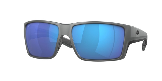 Costa Reefton Pro Matte Grey Blue Mirror 580G in der Gruppe Kleidung & Schuhe / Sonnenbrillen / Polarisierte Sonnenbrillen bei Sportfiskeprylar.se (06S9080-90800763)