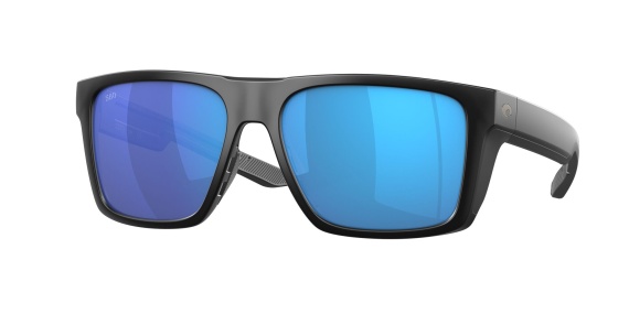Costa Lido Matte Black Blue Mirror 580P in der Gruppe Kleidung & Schuhe / Sonnenbrillen / Polarisierte Sonnenbrillen bei Sportfiskeprylar.se (06S9104-91040557)