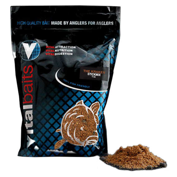 Vital Baits Pellets Strawberry Nutty 1 kg in der Gruppe Köder / Boilies, Baits & Groundbait / Pellets bei Sportfiskeprylar.se (07-0016r)