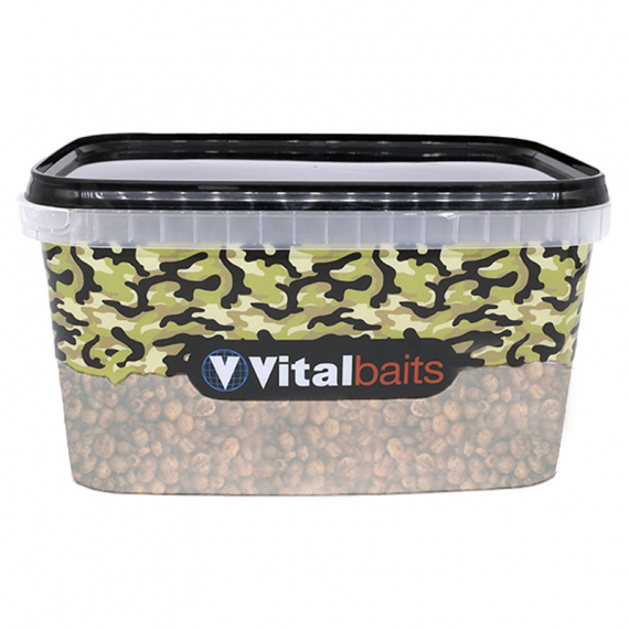 Vital Baits Prepared Tigernuts Bucket 3kg in der Gruppe Köder / Boilies, Baits & Groundbait / Partikel bei Sportfiskeprylar.se (08-0015)
