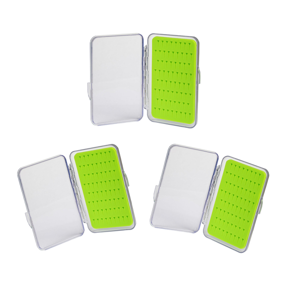 Slim Tri-Foam Flybox (3-Pack) in der Gruppe Aufbewahrung / Boxen & Dosen / Fliegenboxen bei Sportfiskeprylar.se (09A0012093PCS)