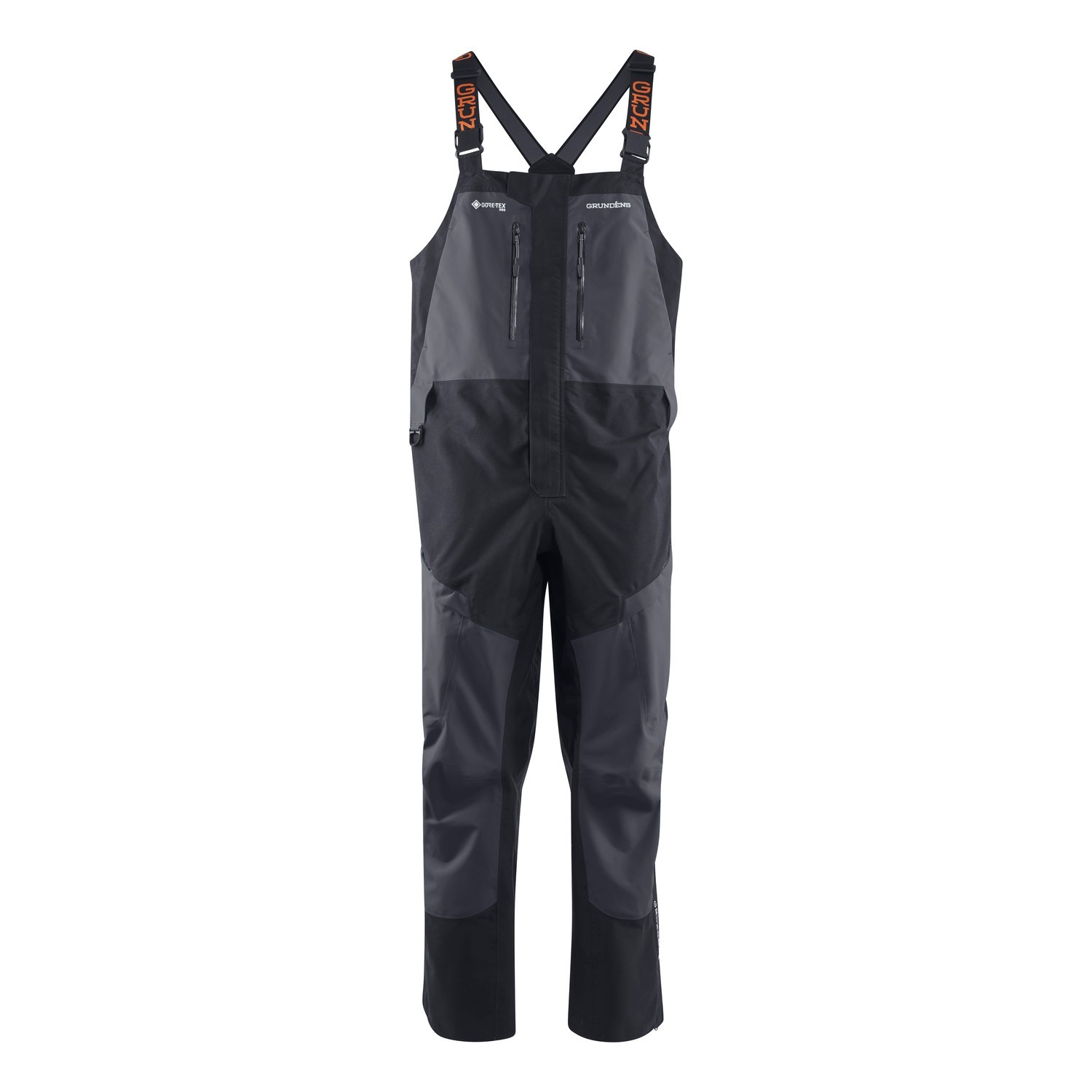 Grundéns Gore-Tex Pro Fishing Bib Obsidian in der Gruppe Kleidung & Schuhe / Kleidung / Jacken / Regenmäntel bei Sportfiskeprylar.se (10010-079-0013r)