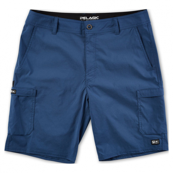 Pelagic Madeira Cargo Solid Smokey Blue in der Gruppe Kleidung & Schuhe / Kleidung / Shorts bei Sportfiskeprylar.se (1001213001SMB-32r)