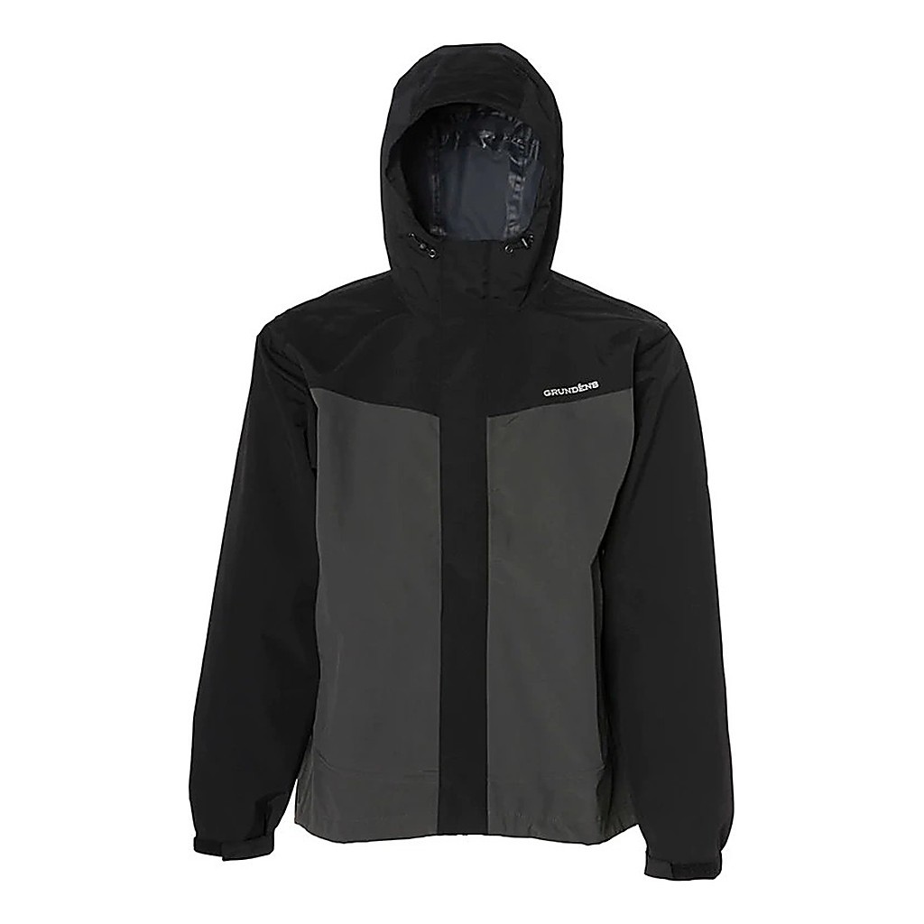 Grundéns Full Share Jacket Black/Grey in der Gruppe Kleidung & Schuhe / Kleidung / Jacken / Regenmäntel bei Sportfiskeprylar.se (10044-015-0013r)