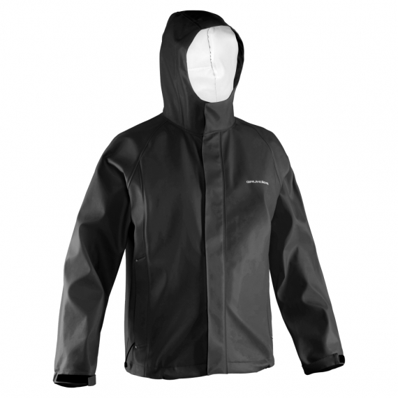 Grundéns Neptune 319 Hooded Jacket Black in der Gruppe Kleidung & Schuhe / Kleidung / Jacken / Regenmäntel bei Sportfiskeprylar.se (10079-001-0013r)