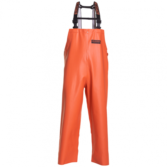 Grundéns Herkules 16 Bib Pant Orange in der Gruppe Kleidung & Schuhe / Kleidung / Hosen / Regenhosen bei Sportfiskeprylar.se (10096-800-0013r)