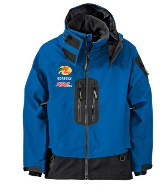 Bass Pro 100MPH GORE-TEX Rain Parka Nautical Blue in der Gruppe Kleidung & Schuhe / Kleidung / Jacken bei Sportfiskeprylar.se (100mphparka-nautblue)