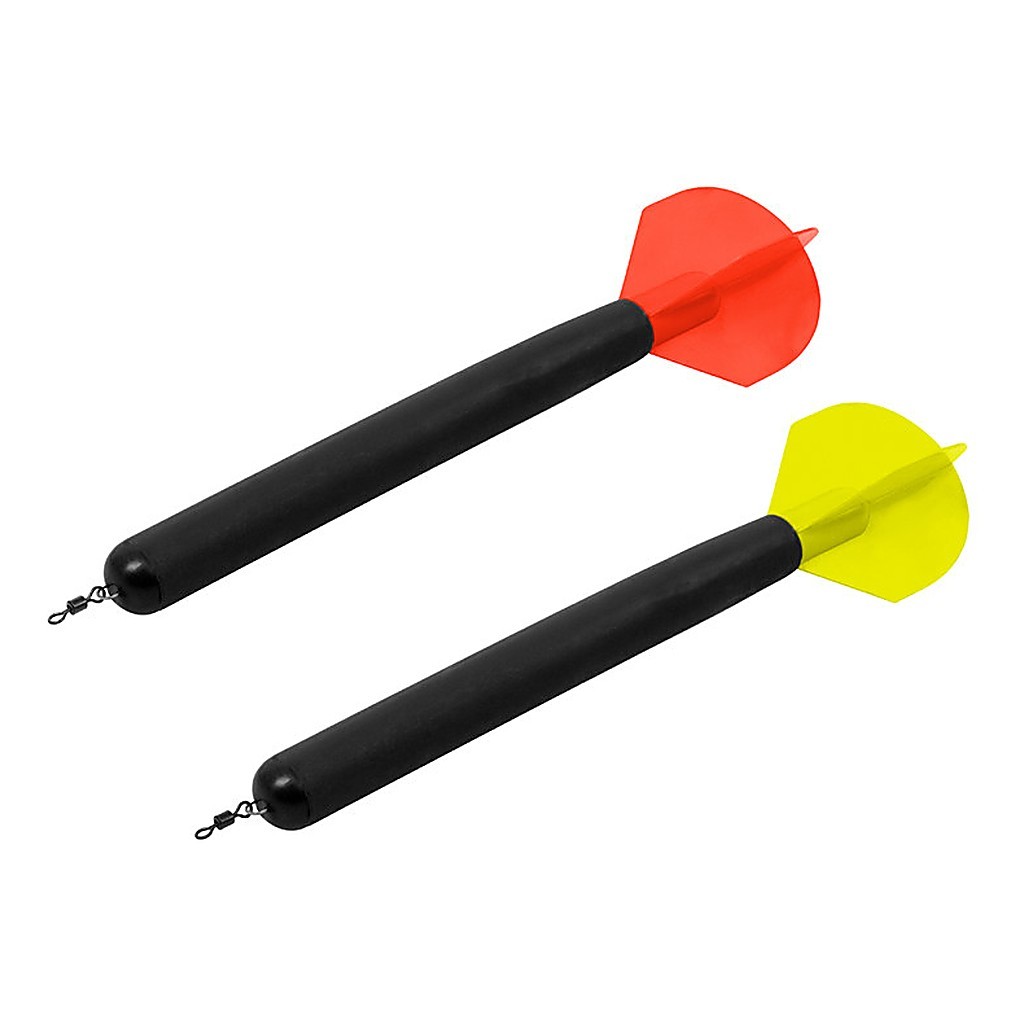 Delphin Point Marker 2-pack - Red/Fluo Yellow in der Gruppe Werkzeuge & Zubehör / Markierungsbojen bei Sportfiskeprylar.se (101001600)