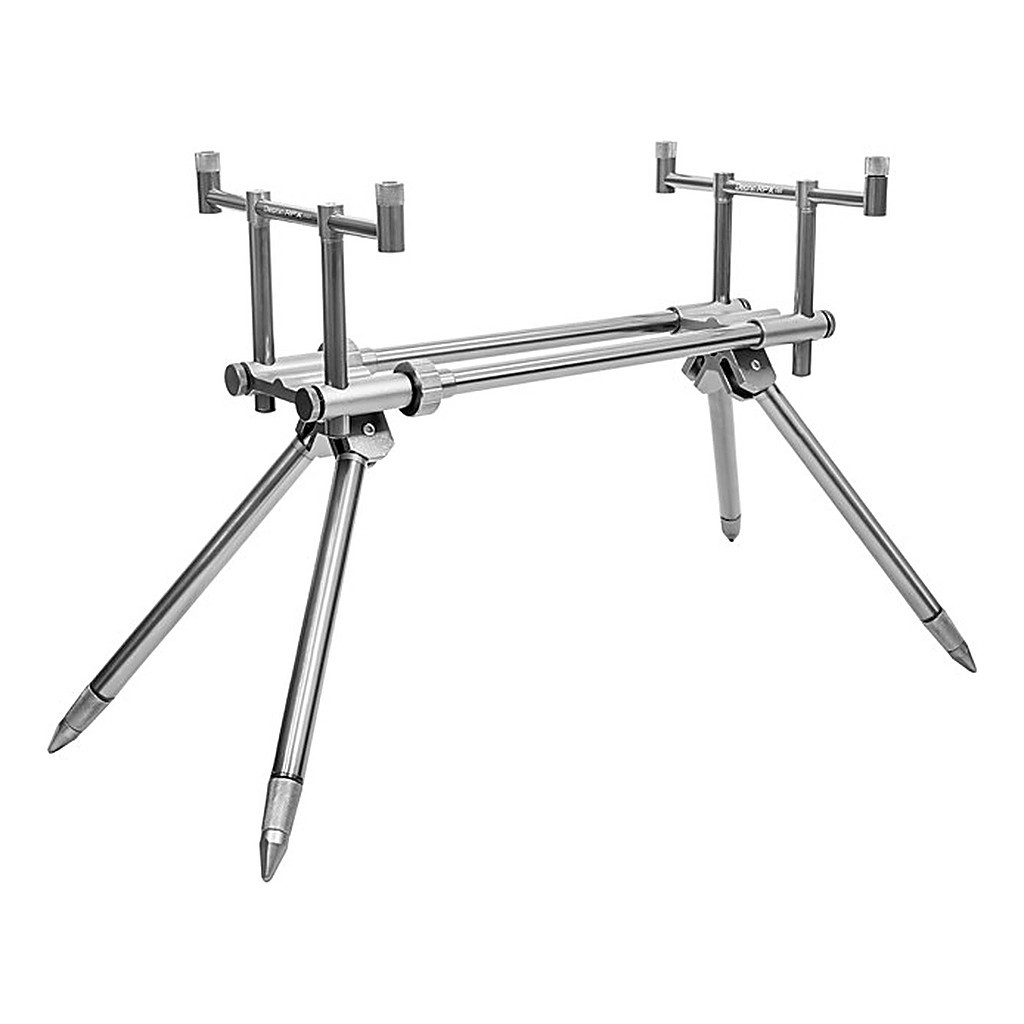 Delphin Rod Pod RPX Stalk Silver - Double Buzz Bar in der Gruppe Werkzeuge & Zubehör / Rod Pods, Rod Rests & Banksticks / Rod Pods bei Sportfiskeprylar.se (101001624)