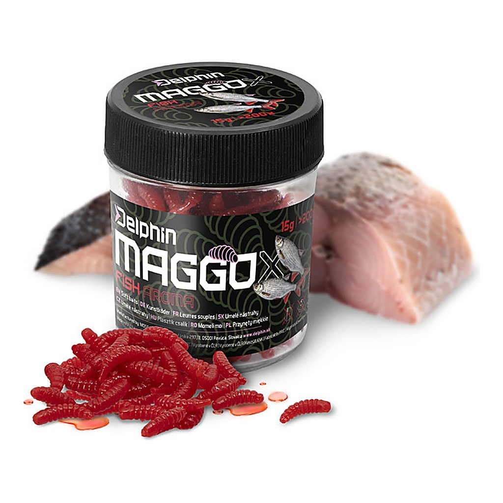 Delphin Artificial Bait Maggox Pop Up in der Gruppe Köder / Boilies, Baits & Groundbait / Fake Baits bei Sportfiskeprylar.se (101005771r)