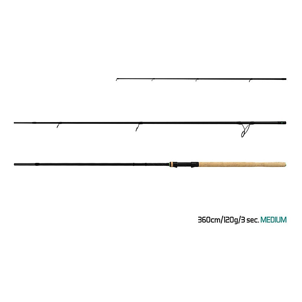 Delphin Reaxe Feeder Medium - 360 cm/120 g/3-piece in der Gruppe Angelruten / Zielfischruten / Feederruten bei Sportfiskeprylar.se (101006661)