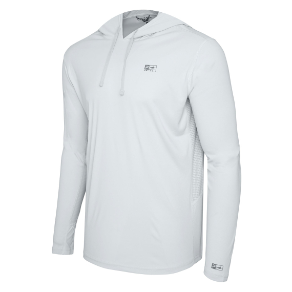 Pelagic Vaportek Hooded - Solid LGY in der Gruppe Kleidung & Schuhe / Kleidung / Pullover / Hoodies bei Sportfiskeprylar.se (1015233000-LGY-Sr)