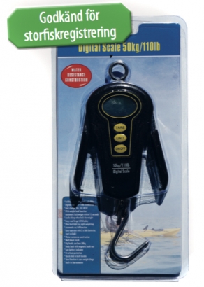 Digitalwaage, 50kg in der Gruppe Werkzeuge & Zubehör / Waagen bei Sportfiskeprylar.se (1016)
