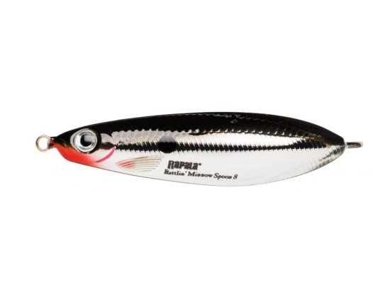 Rapala Minnow Spoon Rattlin 8 cm CH in der Gruppe Köder / Blinker bei Sportfiskeprylar.se (102321NO)