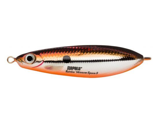 Rapala Minnow Spoon Rattlin 8 cm SBR in der Gruppe Köder / Blinker bei Sportfiskeprylar.se (102336NO)