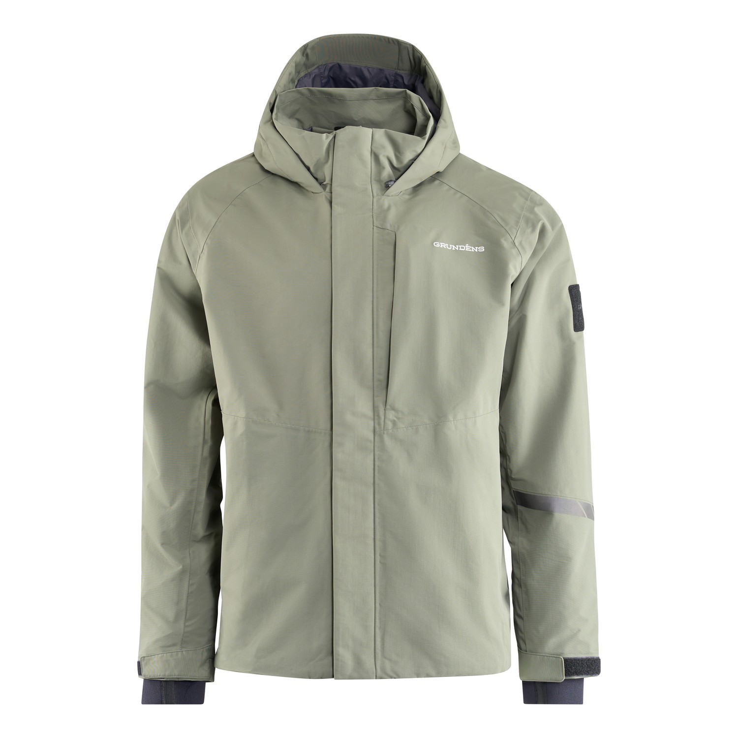 Grundéns Transmit X Jacket Stone Moss in der Gruppe Kleidung & Schuhe / Kleidung / Jacken / Regenmäntel bei Sportfiskeprylar.se (10282-383-0013r)
