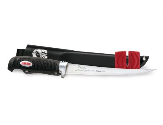 Rapala Soft Grip Filletmesser 23 cm in der Gruppe Werkzeuge & Zubehör / Messer & Äxte / Messer / Filetmesser bei Sportfiskeprylar.se (102931NO)