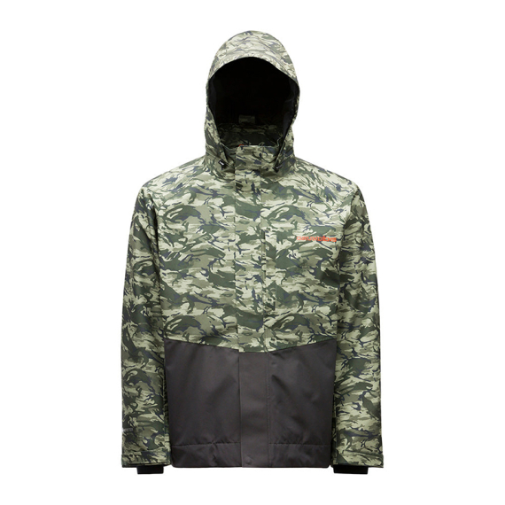 Grundéns Downrigger Gore-Tex Jacket Refraction Camo Green/Anchor in der Gruppe Kleidung & Schuhe / Kleidung / Jacken / Regenmäntel bei Sportfiskeprylar.se (10367-981-0015r)