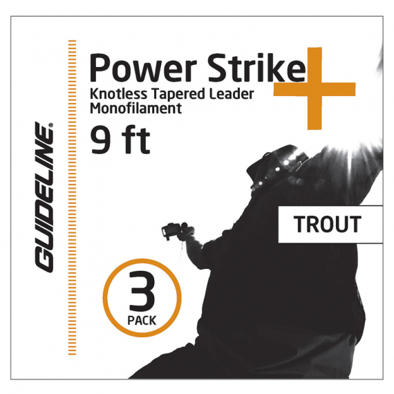 Guideline Power Strike (3pcs) in der Gruppe Haken & Zubehör / Vorfächer & Vorfachmaterial / Fertige Vorfächer / Tapered Vorfächer bei Sportfiskeprylar.se (104549GLr)