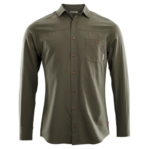 Aclima Wool Woven Wool Shirt Men Ranger Green in der Gruppe Kleidung & Schuhe / Kleidung / Schichten & Unterwäsche / Baselayer-Oberteile bei Sportfiskeprylar.se (104815-Sr)