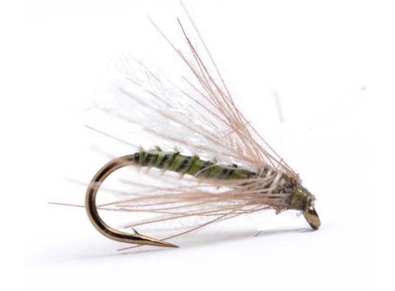 Guideline CDC Midge Olive # 16 in der Gruppe Köder / Fliegen / Trockenfliegen bei Sportfiskeprylar.se (104831GL)