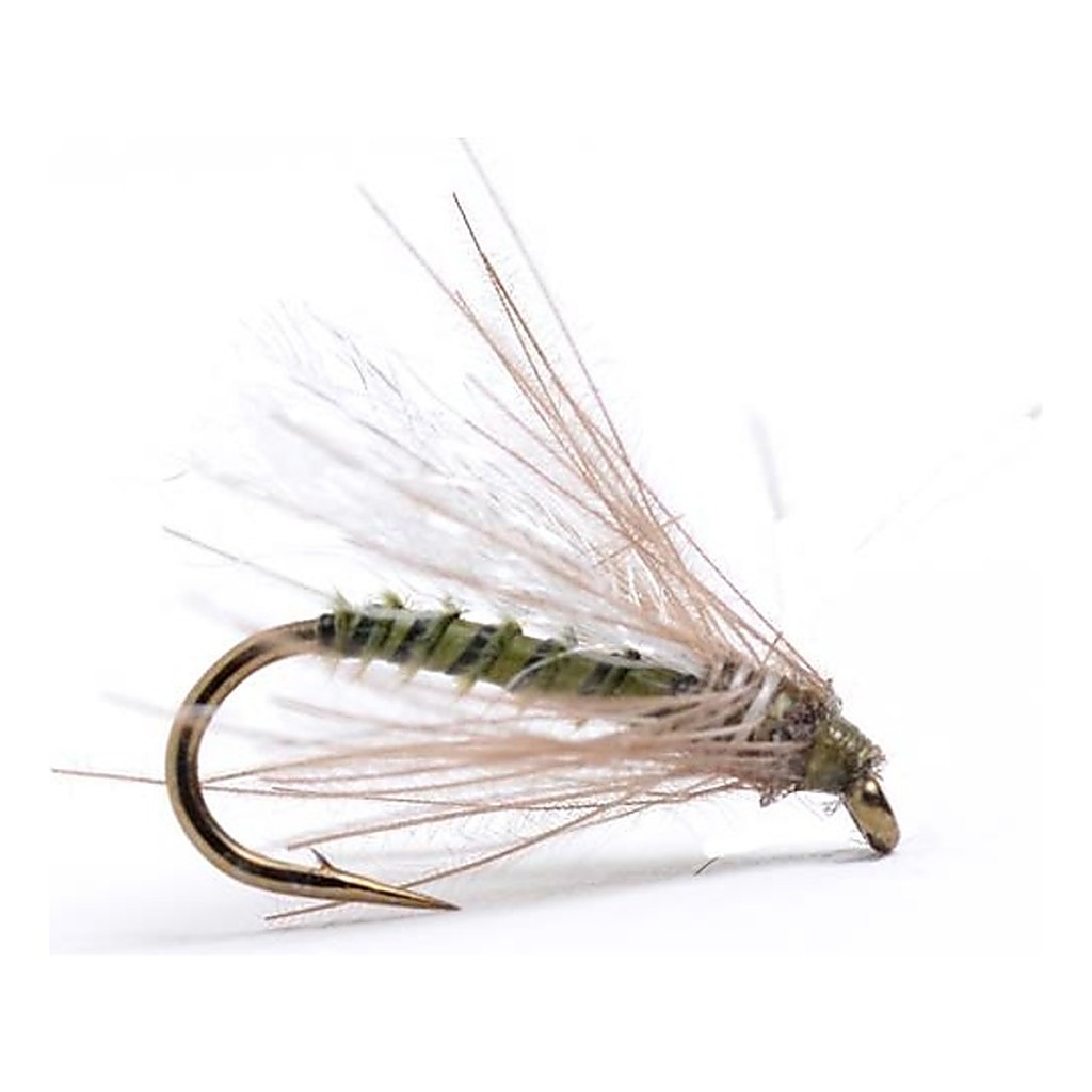 Guideline CDC Midge Olive # 16 in der Gruppe Köder / Fliegen / Trockenfliegen bei Sportfiskeprylar.se (104831GL)
