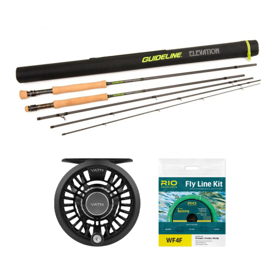 Guideline Elevation / Rio Mainstream Flugset - 9\' #5 in der Gruppe Angelsets / Fliegenfischen Sets / Einhändige Fliegenfischer-Sets bei Sportfiskeprylar.se (105314GL2026RIOMAIN)