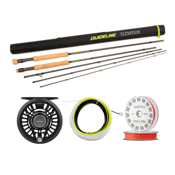 Guideline Elevation Streamer Flugset - 9\' #7 in der Gruppe Angelsets / Fliegenfischen Sets / Einhändige Fliegenfischer-Sets bei Sportfiskeprylar.se (105316GL2026STREAMER)