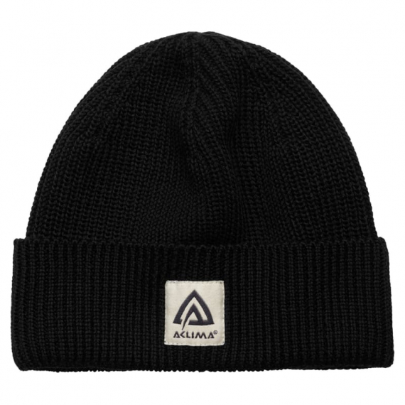 Aclima Explorer Beanie Unisex Jet Black Onesize in der Gruppe Kleidung & Schuhe / Kappen & Kopfbedeckungen / Mützen bei Sportfiskeprylar.se (105647)