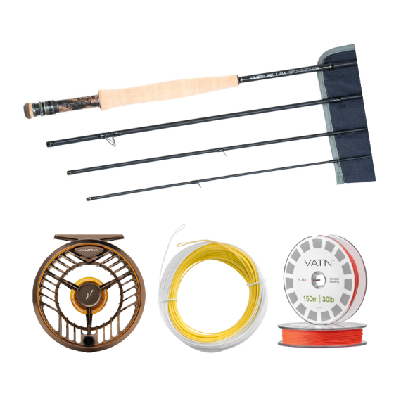 Guideline LPX Tactial Dry Fly Taper+ Flugset - 9\' #3 in der Gruppe Angelsets / Fliegenfischen Sets / Einhändige Fliegenfischer-Sets bei Sportfiskeprylar.se (106475GL2026DRYFLY)
