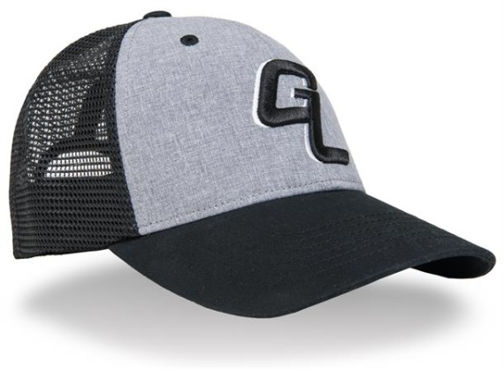 Guideline Logo Cap - Heather Grey/Black in der Gruppe Kleidung & Schuhe / Kappen & Kopfbedeckungen / Caps / Snapback-Kappen bei Sportfiskeprylar.se (106908GL)