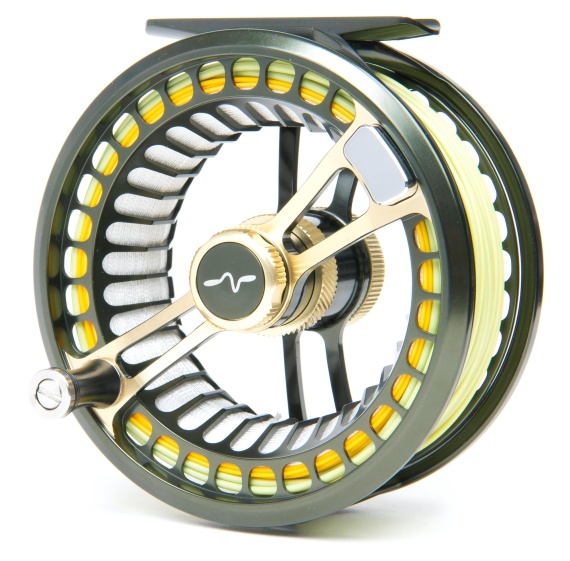 Guideline Fario LW Fly Reel Dk. Grey Green/Gold in der Gruppe Angelrollen / Fliegenrollen & Zusätzliche Spule / Fliegenrollen bei Sportfiskeprylar.se (107310GLr)