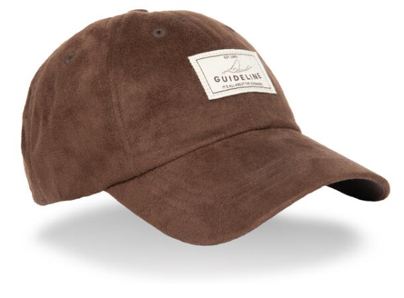 Guideline Mayfly Suede Cap DK Brown in der Gruppe Kleidung & Schuhe / Kappen & Kopfbedeckungen / Caps / Snapback-Kappen bei Sportfiskeprylar.se (107697GL)