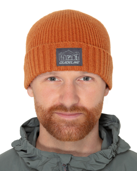 Guideline Phatagorva Beanie - Rusty Brown in der Gruppe Kleidung & Schuhe / Kappen & Kopfbedeckungen / Mützen bei Sportfiskeprylar.se (107712GL)