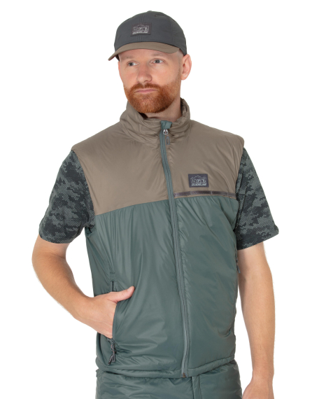 Guideline Loft Vest Walnut/Algae Green in der Gruppe Kleidung & Schuhe / Kleidung / Westen bei Sportfiskeprylar.se (107891r)
